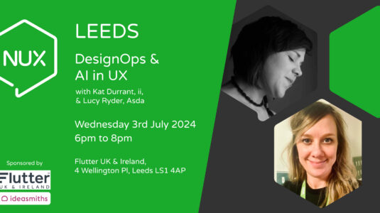 NUX Leeds July 3rd 2024